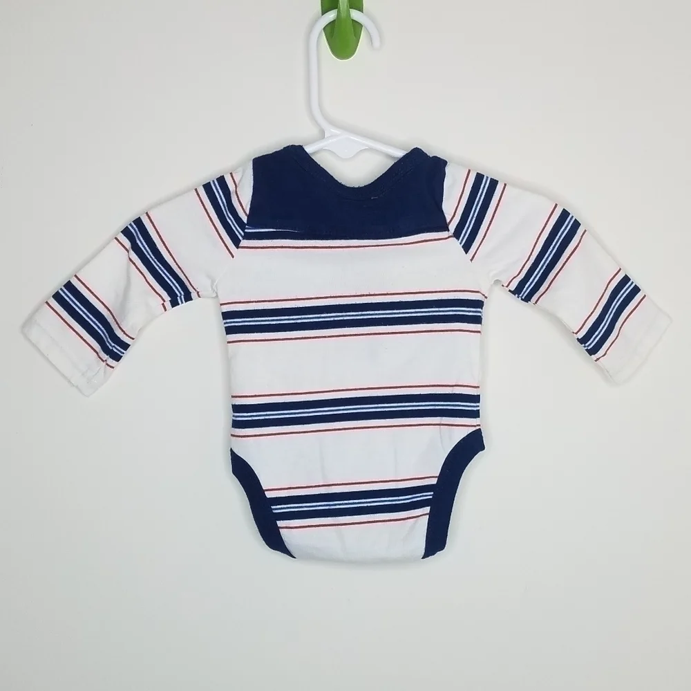 Cherokee Long Sleeve Onesie Bodysuit NB